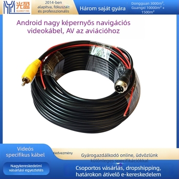 Guangying ROHS AV trigger kábel autóvideó átvitelihez — hang+video jelátvitel