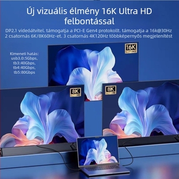 Type-C adatkábel, 120G nagysebességű átvitel, ezüstbevonatú rézvezető, fonott kábel, 240W gyorstöltés