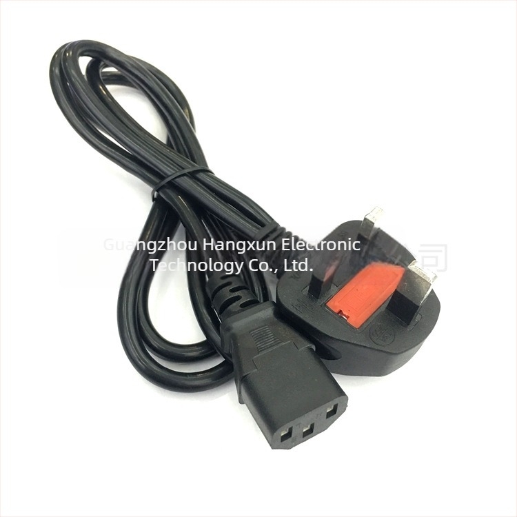 Brit szabványos végződésű tápkábel számítógépházhoz (OEM)