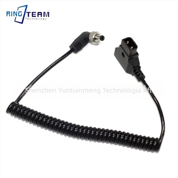 D-TAP a DC5525 önzáró férfi tápkábel monitorokhoz, jelzőfénnyel a helytelen csatlakozás ellen