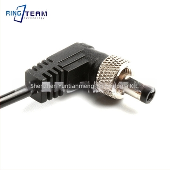 D-TAP a DC5525 önzáró férfi tápkábel monitorokhoz, jelzőfénnyel a helytelen csatlakozás ellen