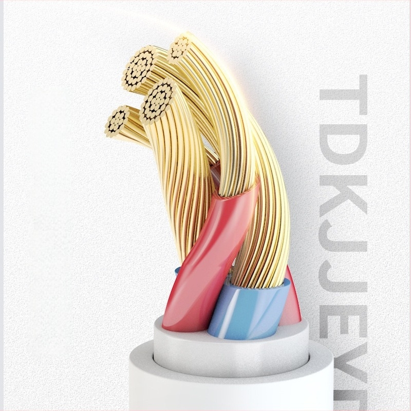 Lightning PD-támogatású szövött gyors töltőkábel, nylon