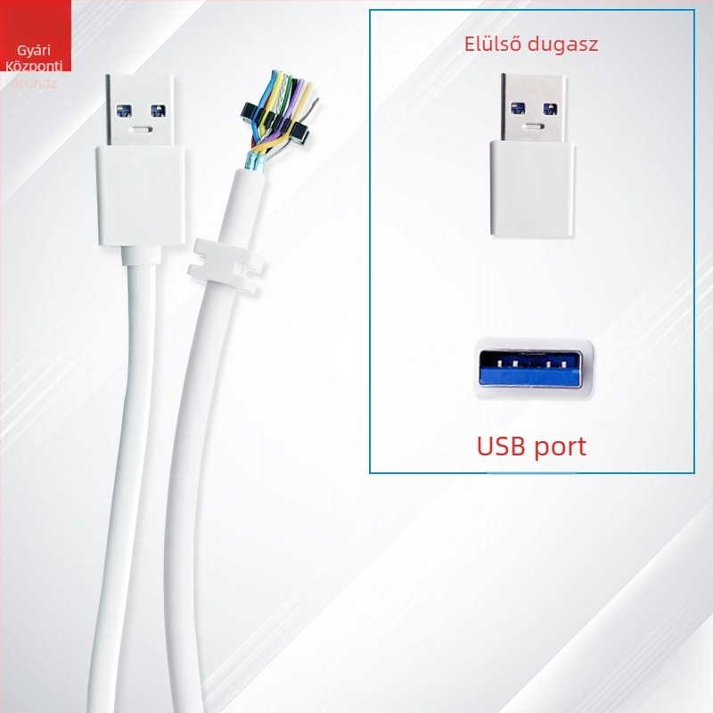 Dokkolóállomás-kábel, USB 3.1 adatkábel, hossz 0,57 m, Yong nengda