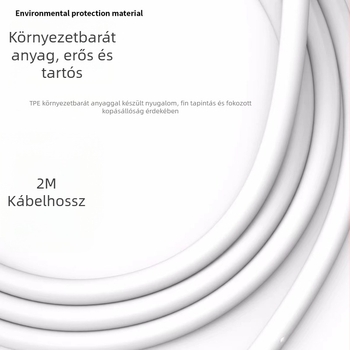 3 az 1-ben gyors töltőkábel Lightning, Micro USB és Type-C csatlakozókhoz, TPE anyag, egyvégű