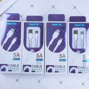 Töltőkábel USB-C, Micro USB és Mini USB – Gyors töltés, Maximális teljesítmény 10W, TPE-anyag