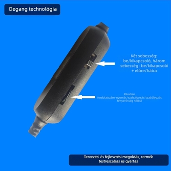Deshijia DSJ-22-SXTJ USB állítható tápegységkábel LED-feszültség kijelzővel
