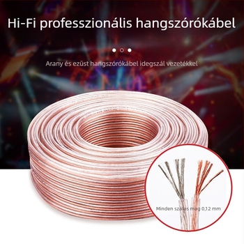 Magic Chant 300-core oxigénmentes réz audio kábel professzionális hanghoz és otthoni mozihoz – hangsugárzó kábel