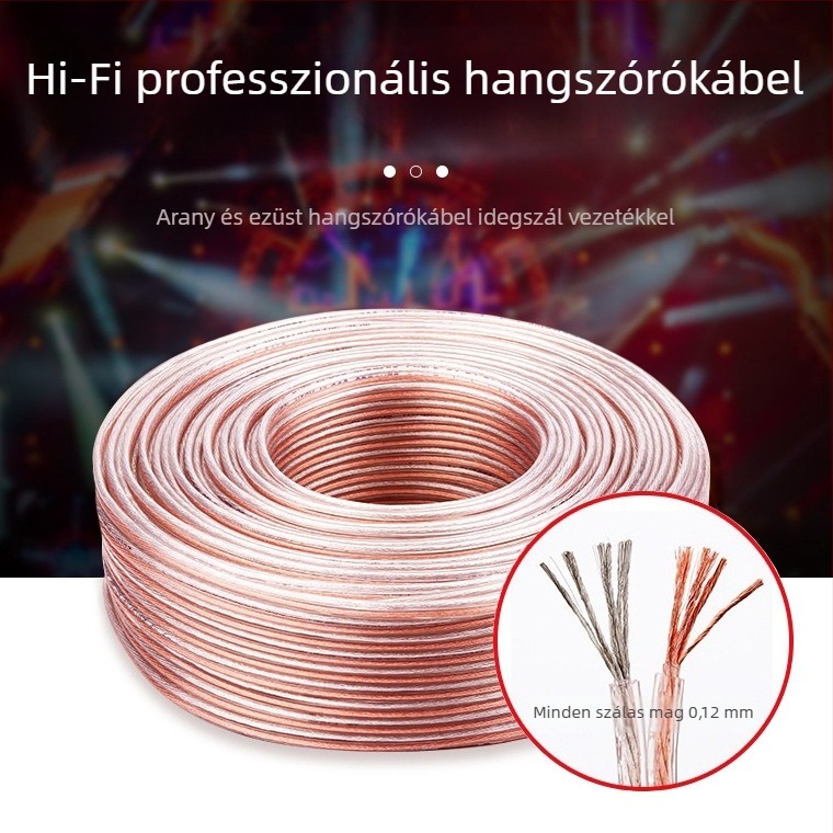 Magic Chant 300-core oxigénmentes réz audio kábel professzionális hanghoz és otthoni mozihoz – hangsugárzó kábel