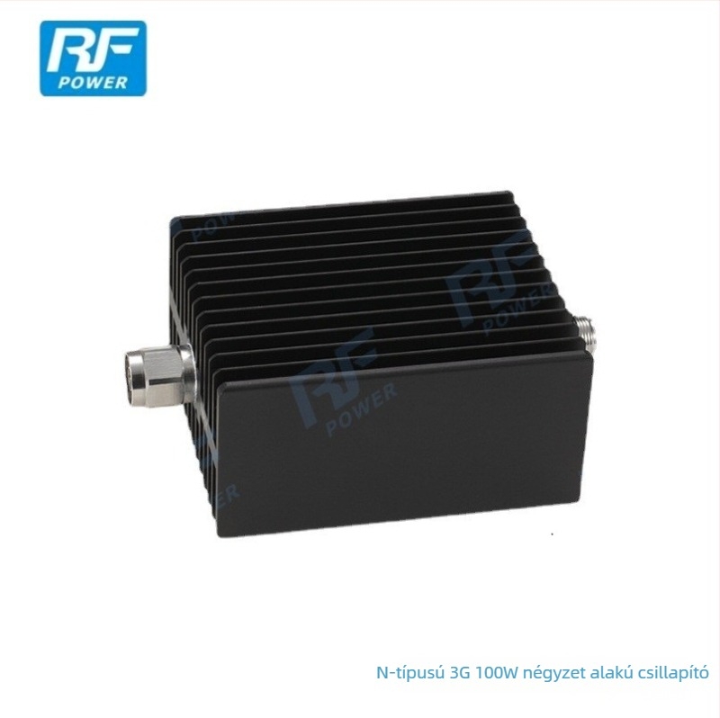 N-típusú 100W attenuátor, 3G négyzetes attenuátor, fix RF attenuátor 6 dB, 10 dB, 15 dB és 30 dB