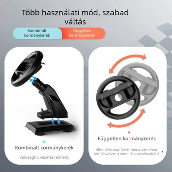 Nintendo Switch / Switch 2 / OLED kormány – Nagy kormány, Mario Kart kiadás