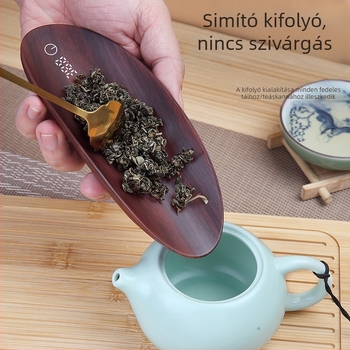 Digitális teás mérleg, 0,1 g pontossággal, ideális tea ceremóniához, modell DH-CC