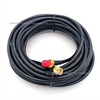 RG58 koaxiális antennát bővítő kábel, tiszta réz vezető, SMA férfi – SMA női csatlakozó, WiFi antenna adapter