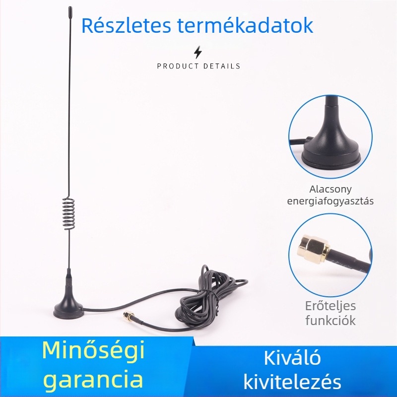 WiFi antenna szívófejjel, könnyű, összecsukható, beltéri széles sávú, hosszú távú stabil jelátvitel