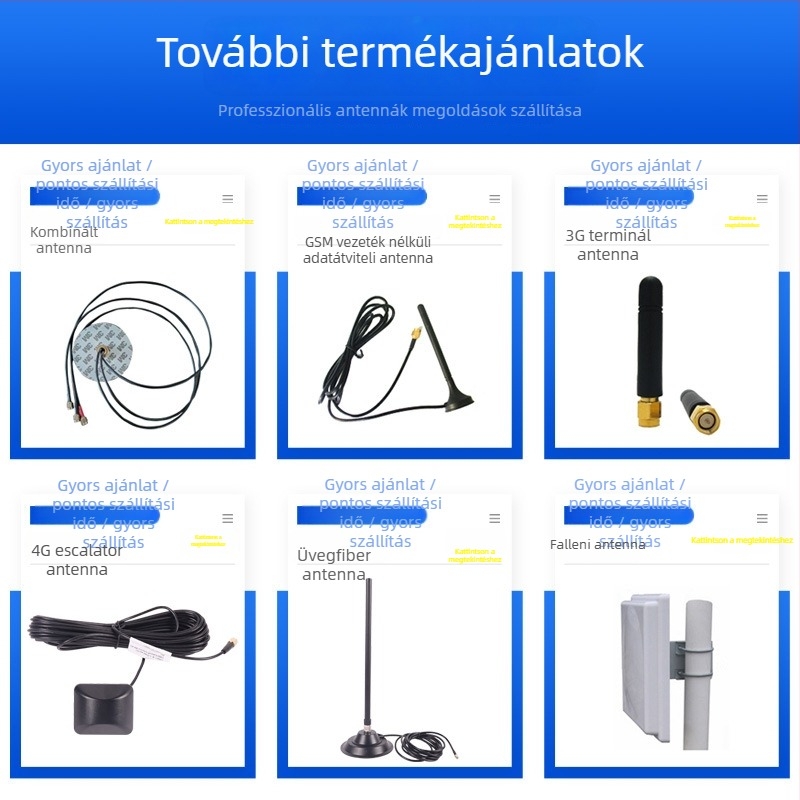 WiFi antenna szívófejjel, könnyű, összecsukható, beltéri széles sávú, hosszú távú stabil jelátvitel