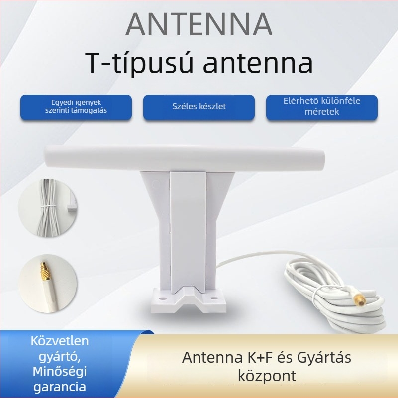 Weili Communications LTE mindenirányú T-típusú antenna okos otthonhoz, Wi‑Fi modul és 4G modul, SWR ≤ 1.5