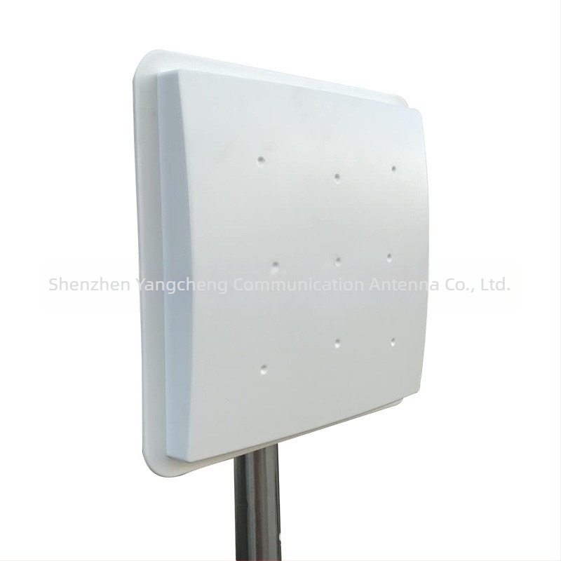 RFID síkpaneletesantenna lineáris polarizációval, 868/915 MHz, 50 Ω, 9 dBi, SWR ≤ 1.8, külső LoRa antenna