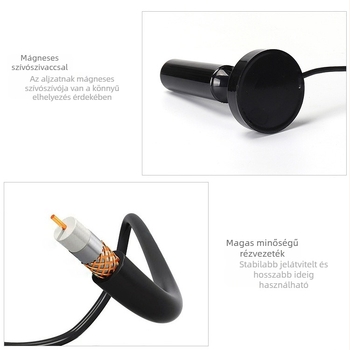 DTMB HD digitális TV antenna és vevő, beltéri és kültéri használatra