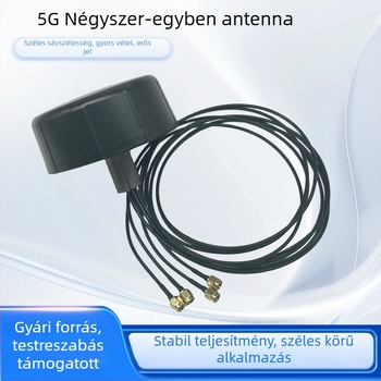 IoT modulhoz 5G négyszer egyben antenna, omni irányú, magas nyereségű, 4G/5G/GNSS interfész