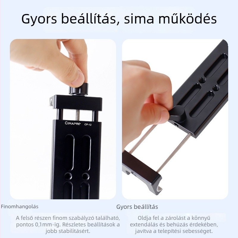 Asztali univerzális fém állvány táblagépekhez és okostelefonokhoz vezeték nélküli töltéssel