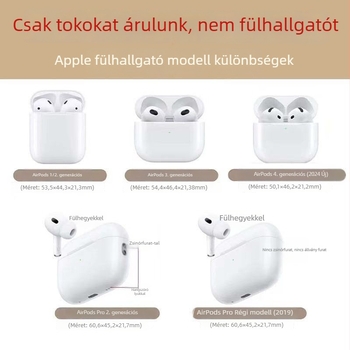 Milk sárga aranyos Kitty AirPods 4 védőtok, kompatibilis AirPods 2. és 3. generációval és AirPods Pro