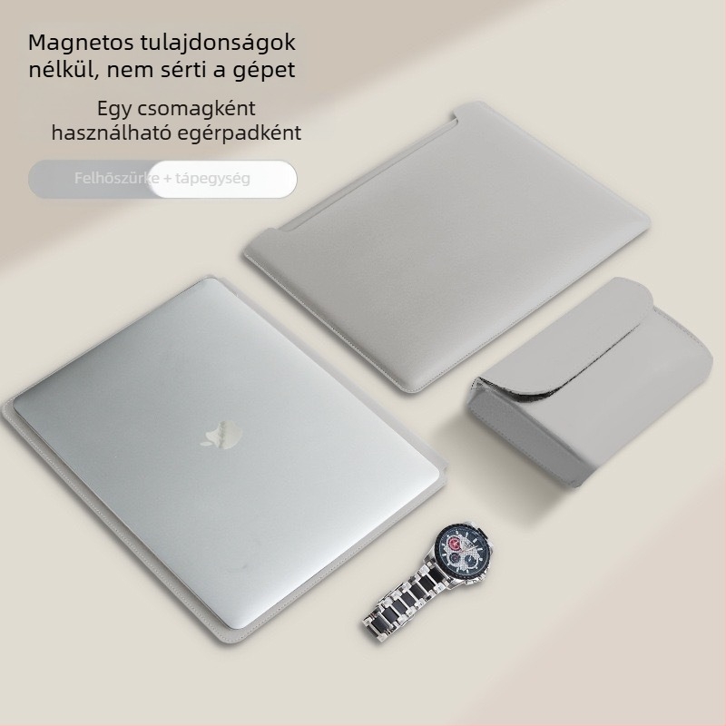 MacBook Pro és Air belső táska – műbőr; Márka: XULIS; Kompatibilis: MacBook Pro, MacBook Air