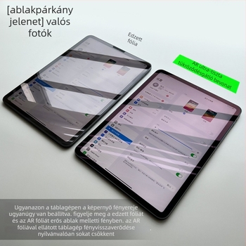 Tükröződésmentes képernyővédő iPad Pro 11 hüvelyk és iPad Air 11 hüvelyk számára