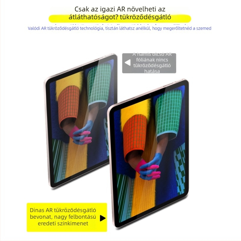 Tükröződésmentes képernyővédő iPad Pro 11 hüvelyk és iPad Air 11 hüvelyk számára