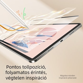 iPadhez készült edzett üveg előlapvédő – matt felület, ujjlenyomat-mentes, teljes képernyő