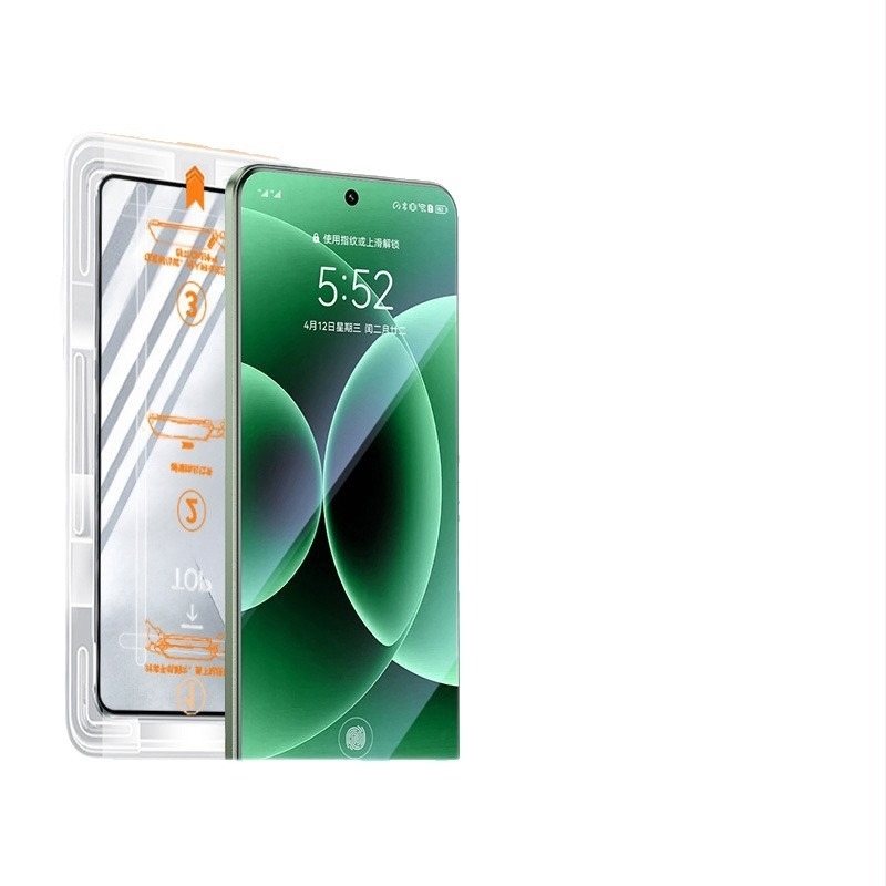 Üveg képernyővédő a Xiaomi 17 Pro Max és Xiaomi 17 Pro számára — privát szűrő, kékfény elleni védelem, teljes lefedettség, ütésálló, átlátszó, HD
