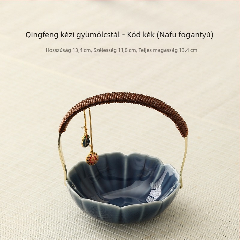 Porcelán gyümölcsöstál, vintage dizájnnal, ősi stílus, új kínai stílus | 2021 nyári megjelenés | első osztályú minőség