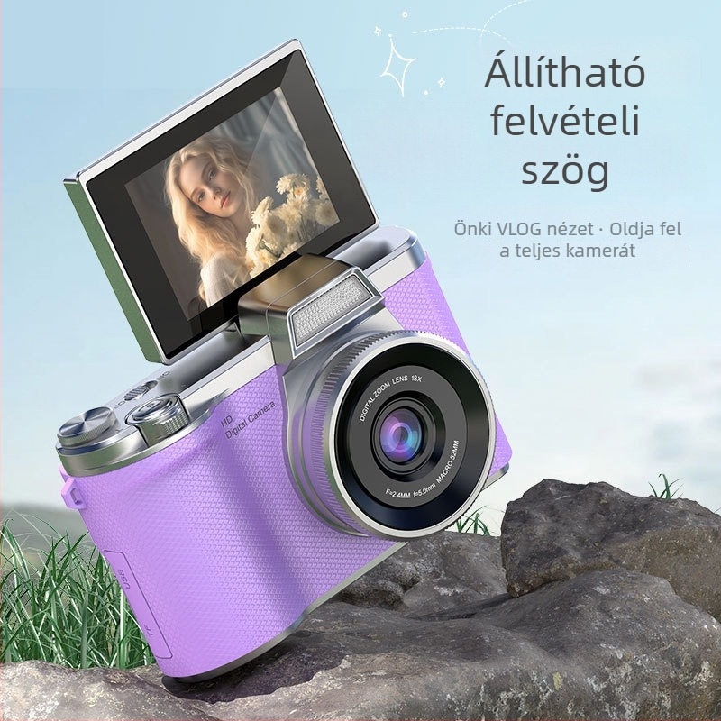 Selfie kamera 16x optikai zoommal, CMOSS 1/2.3'' szenzor, 2,4'' LCD, felbontás 3680×2456, periszkópos objektív, USB 2.0, modell LK-013