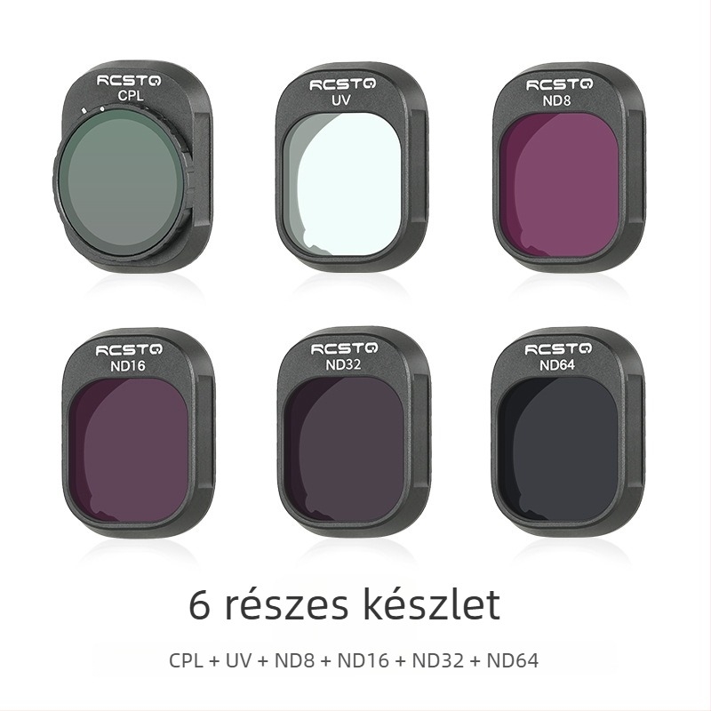 RCSTQ 1421200 Polarizációs ND Szűrő Készlet a DJI Mini 4 Pro-hoz – OEM feldolgozás, Bajonet méret: Egyéb, Kompatibilis a Mini 4 Pro-hoz