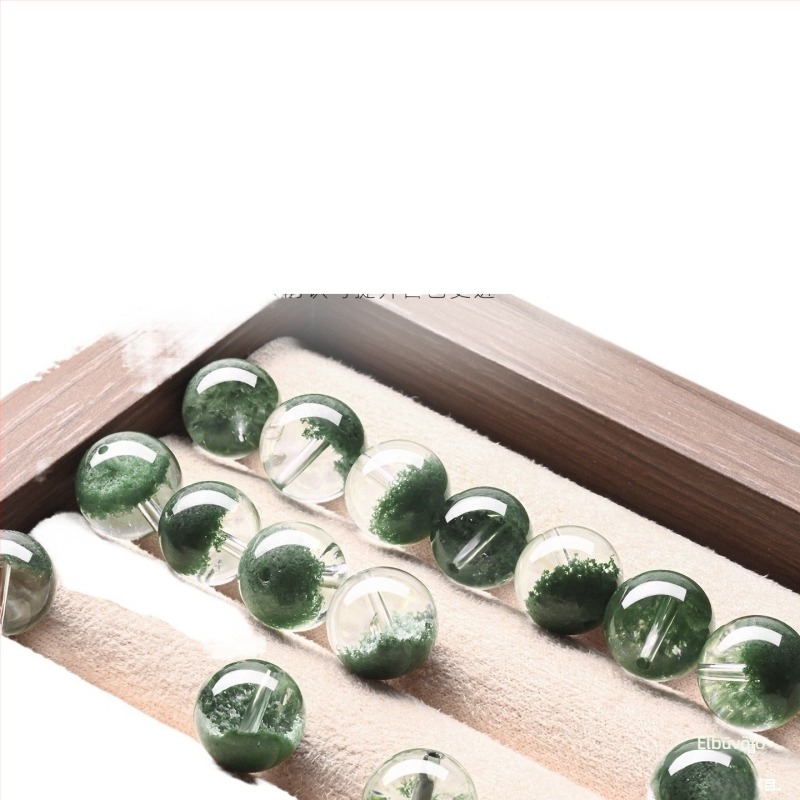 DIY Kristály Gyöngyös Karkötő Készlet — Green Ghost Kristály, Seiko Feldolgozás, Uniszex Geometriai Alak, Származás: Brazília