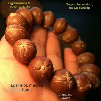 Bodhi magvú gyöngy karkötő, uniszex buddhista ima-gyöngyök, 2025 tavasz