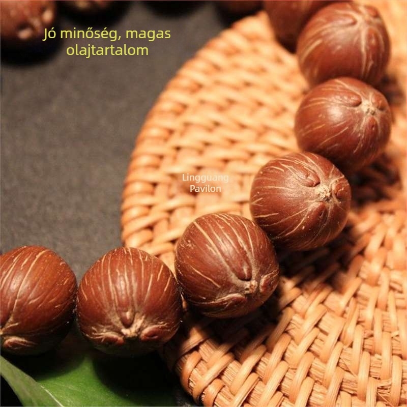 Bodhi magvú gyöngy karkötő, uniszex buddhista ima-gyöngyök, 2025 tavasz