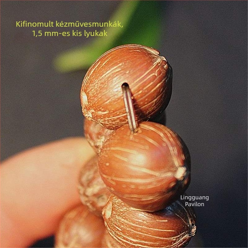 Bodhi magvú gyöngy karkötő, uniszex buddhista ima-gyöngyök, 2025 tavasz