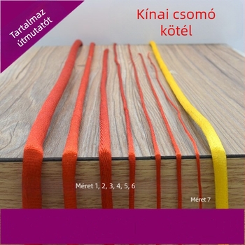 Kínai csomó huzal – Típus: Kínai csomó huzal; Anyag: zsinór; Év: 2021 nyár; Kategória: Kínai csomó huzal