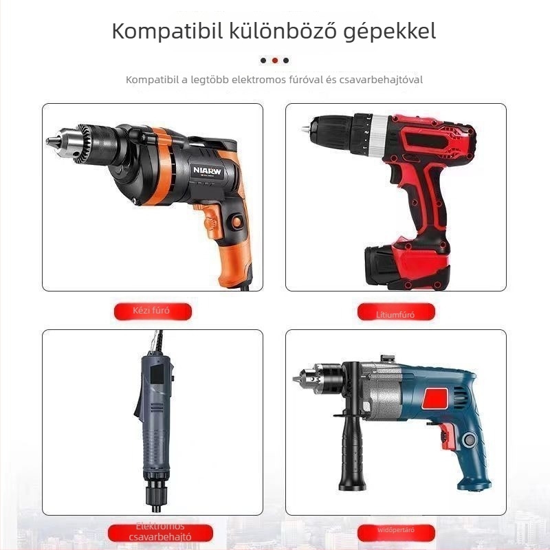 Csavar-eltávolító és menetmetsző eszköz törött csavarok és sérült menetek eltávolítására – otthoni használatra