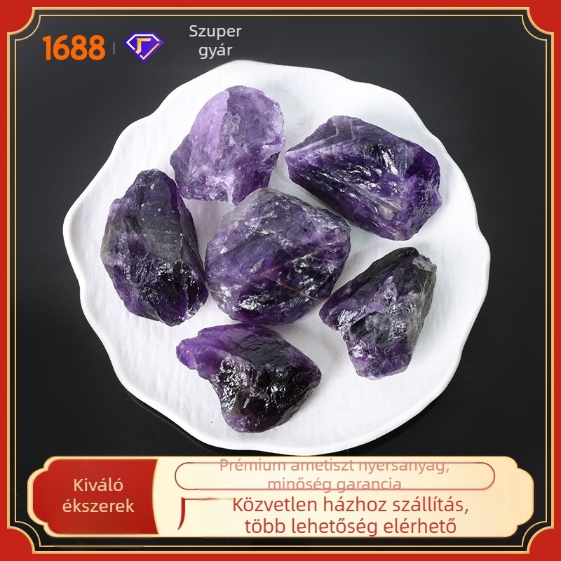 Ametiszt kristály – eredeti kő, aroma kő és akváriumi dekoráció – Márka Outstanding, Termékszám CSHH20251212, Stílus modern minimalist