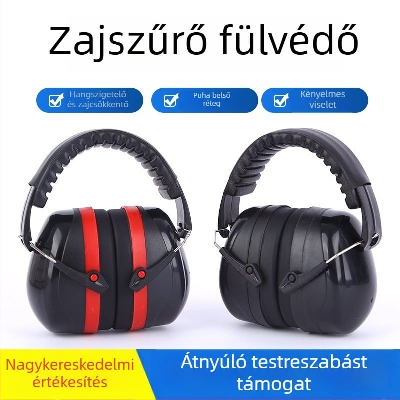 Fejre viselhető fülvédők, ABS burkolat, 36 dB zajcsökkentés, Y-211 sorozat