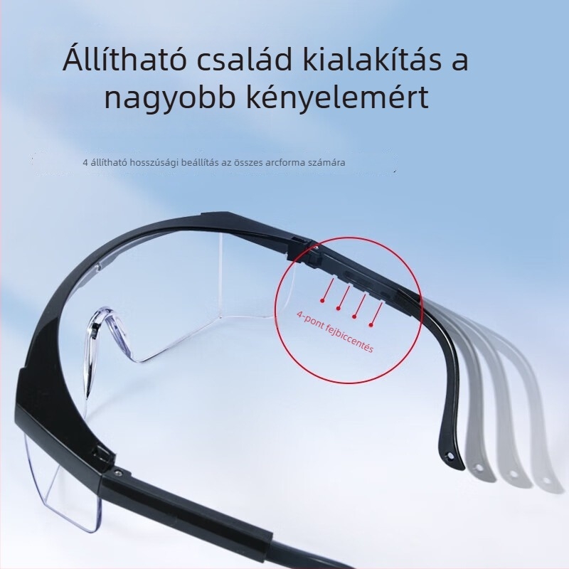 Védő szemüveg SG-71003, márka Bds/shield, PC anyag, ütésálló