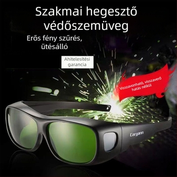 Szerelővédő szemüveg automata árnyékolással, anti-reflexió, TR anyag, ütésálló