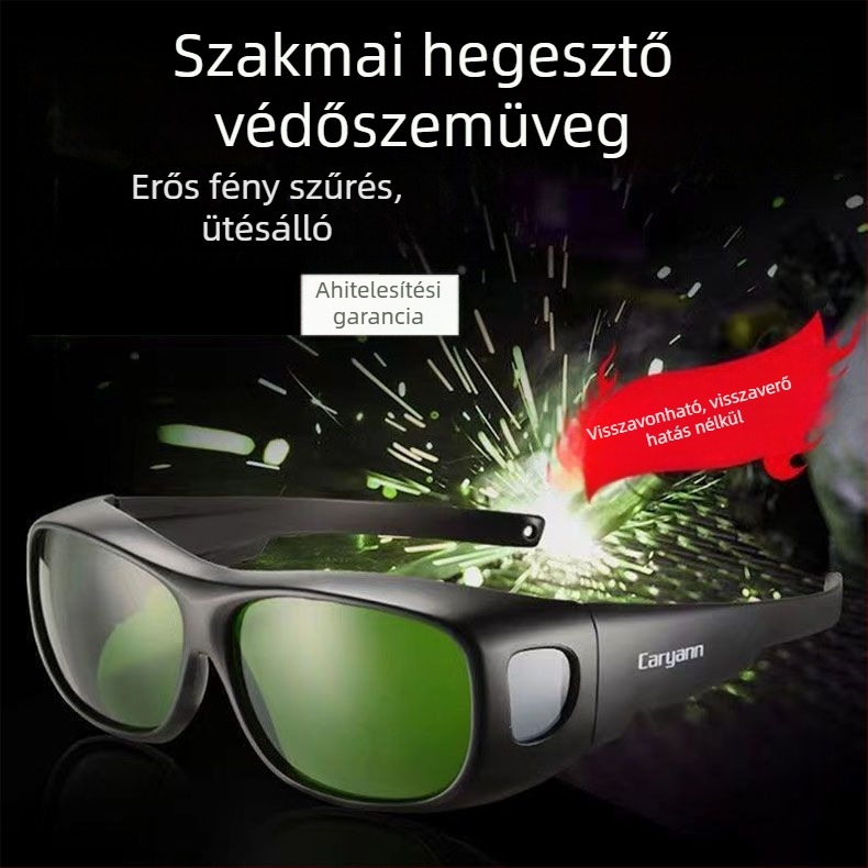 Szerelővédő szemüveg automata árnyékolással, anti-reflexió, TR anyag, ütésálló