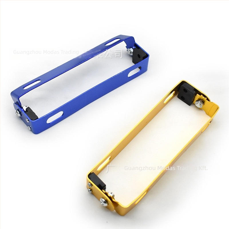 Alumínium ötvözetű forgalmi rendszámkeret elektromos motorkerékpárhoz és robogóhoz