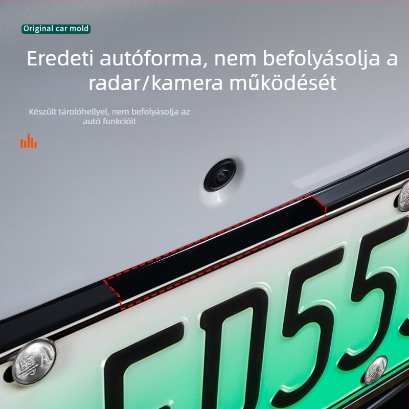 Ideal I8 rendszámtábla keret, teljes él, műanyag, új energia táblához készült kiegészítő dekoráció