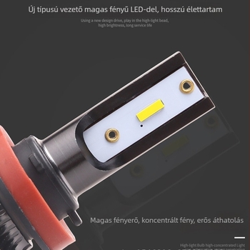 Green Lemon autó LED fényszórók 35W DC9-16V IP68 6000lm Alumínium