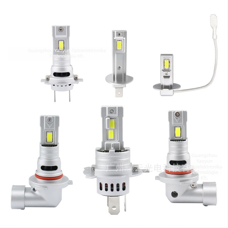 LED autó fényszóró égők, H4/H7 kompatibilis, 30W, 12V, LED reflexiós pohár, nagy fényerő