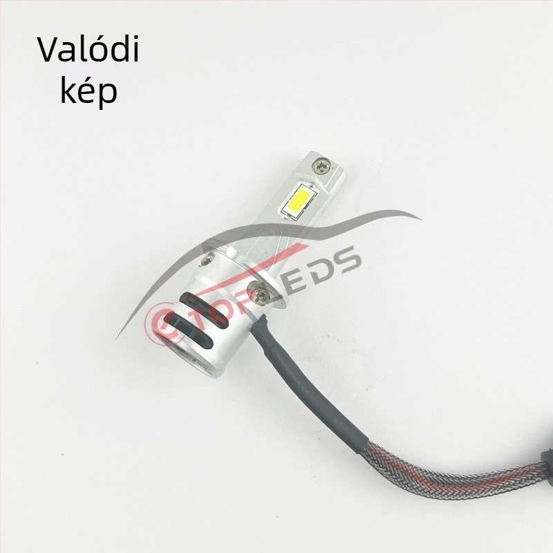 LED H3 autó lámpa és ködfényszóró, 12V, 27W, 4800 lm, IP68, direkt csatlakozás, kompatibil Toyota, Honda, VW, BMW, Mercedes-Benz, Audi, Ford