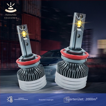 Autó LED elsőfénye és ködlámpa, 42W, CSP3570, IP68, H11, 9-36V DC