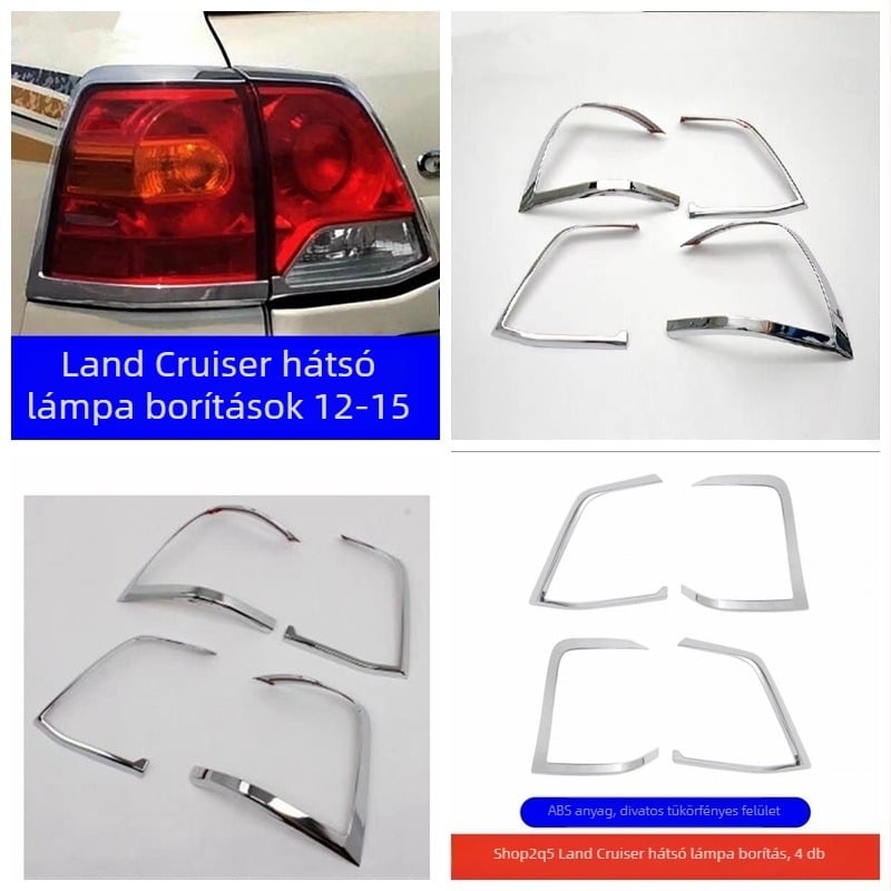 Outai hátsó lámpa dísz LC200-hoz (12–15) – modell 01254, testreszabás elérhető